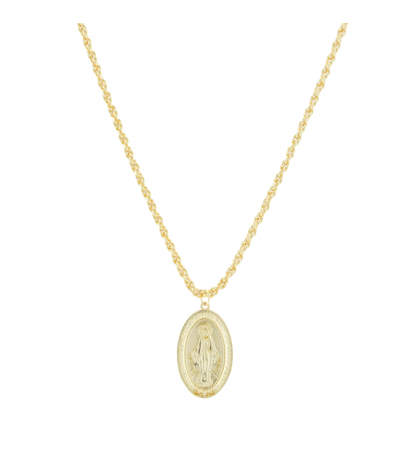 Virgin Mary Necklace