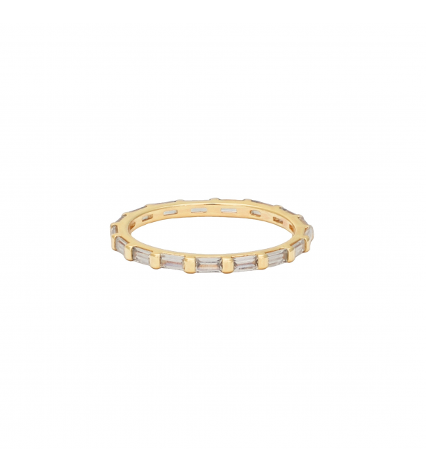 Thin Baguette Eternity Ring